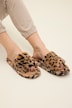 Slipper, FakeFur, EVA-buitenzool