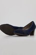 Pumps, Jana Shoes, leerlook, siersteentjes, wijdte H