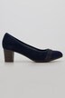 Pumps, Jana Shoes, leerlook, siersteentjes, wijdte H