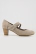 Pumps med spenne, Jana Shoes, imitert skinn, resirkulert, bredde H