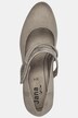 Pumps med spenne, Jana Shoes, imitert skinn, resirkulert, bredde H