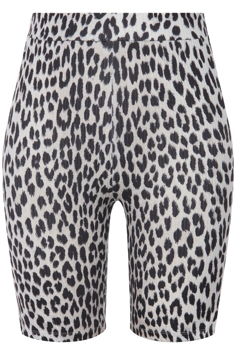 Leopard Print Bike Shorts