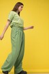 Pantaloni a vita alta con taglio della gamba ampio e cintura elastica