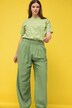 Pantaloni a vita alta con taglio della gamba ampio e cintura elastica