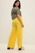 Wide Leg Elastic Waist Pocket Pants