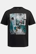 T-shirt à manches courtes, col rond et imprimé West Coast