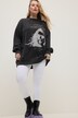 Legging, skinny, jersey côtelé, ceinture élastique