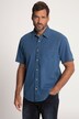 Denim Look Short Sleeved Shirt