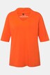 T-shirt, kelkkraag, V-hals, korte mouwen