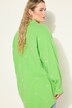 Chemisier oversized en mousseline. Manches longues, broderie