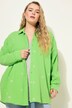 Chemisier oversized en mousseline. Manches longues, broderie