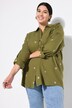 Košilová halenka, oversize, mušelín, límeček, dlouhé rukávy