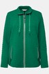 Sweatjacke, Rautenstepp, Stehkragen, Reißverschluss