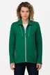 Sweatjacke, Rautenstepp, Stehkragen, Reißverschluss