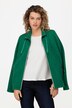 Sweatjacke, Rautenstepp, Stehkragen, Reißverschluss