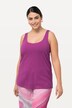 Top sans manches, doublé sur le devant. Coupe Classic Fit, avec décolleté rond.