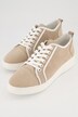 Veloursleder-Sneaker, Zierstreifen, Weite H