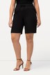 Shorts brede ben, bisser, elastisk linning
