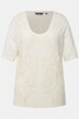 Beaded Embroidery Short Sleeve Tee