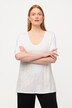 Beaded Embroidery Short Sleeve Tee