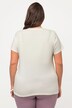 yoga T-shirt, ronde hals, PURE, korte mouwen, biologisch katoen