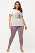 yoga T-shirt, ronde hals, PURE, korte mouwen, biologisch katoen