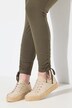 Leggings, flæser, elastisk linning, økologisk bomuld