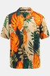 Camicia da spiaggia dalla vestibilità cubana con mezze maniche, stampa floreale e colletto alla cubana