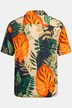 Camicia da spiaggia dalla vestibilità cubana con mezze maniche, stampa floreale e colletto alla cubana