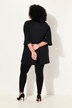 V-Neck Tulip Sleeve Knit A-line Pocket Tunic