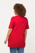 T-shirt long. Coupe Classic. Col tunisien et manches courtes.
