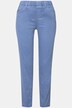 7/8-Slimhose, schmale Passform, 4-Pocket, Fransensaum, mit recyceltem Polyester