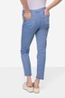 7/8-Slimhose, schmale Passform, 4-Pocket, Fransensaum, mit recyceltem Polyester