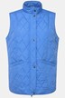 qatteret vest, slim, ståkrave, ærmeløs