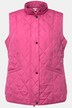 qatteret vest, slim, ståkrave, ærmeløs