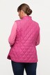 qatteret vest, slim, ståkrave, ærmeløs