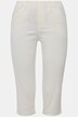 Capribroek, jegging, gerafelde zoom, elastische tailleband, met gerecyclede materialen