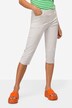 Capribroek, jegging, gerafelde zoom, elastische tailleband, met gerecyclede materialen