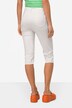 Capribroek, jegging, gerafelde zoom, elastische tailleband, met gerecyclede materialen