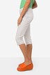 Capribroek, jegging, gerafelde zoom, elastische tailleband, met gerecyclede materialen