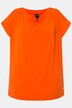 T-shirt à manches courtes et col bénitier
