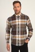 Chemise Modern Fit à carreaux, manches longues et col boutonné