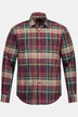 Camicia a quadri dalla vestibilità moderna con maniche lunghe e colletto ad apertura inglese