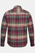 Camicia a quadri dalla vestibilità moderna con maniche lunghe e colletto ad apertura inglese