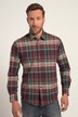 Camicia a quadri dalla vestibilità moderna con maniche lunghe e colletto ad apertura inglese