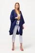 Kimono, sjalskrave, brede 3/4-ærmer