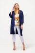 Kimono, sjalskrave, brede 3/4-ærmer