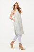 blouse, linnenblend, overhemdkraag, zakken, mouwloos