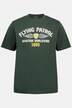 T-shirt, short sleeve, vintage look, chest print, round neck