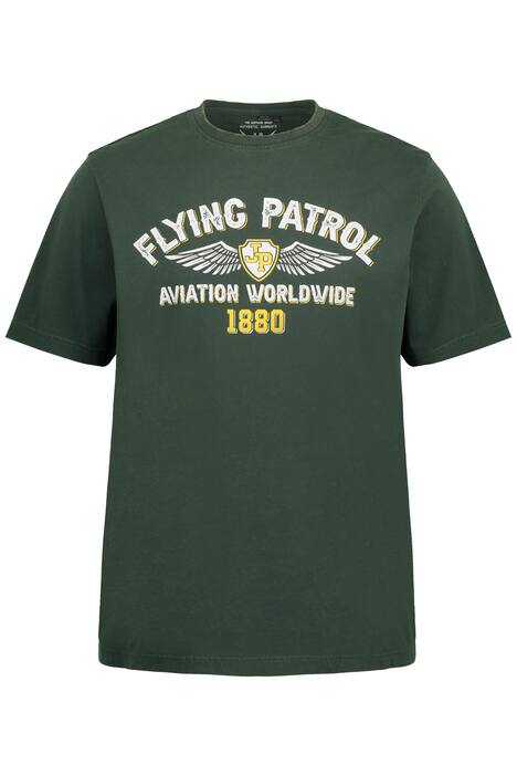 Tričko, krátké rukávy, vintage vzhled, potisk na hrudi, kulatý výstřih